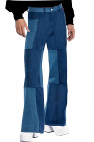 Pantaloni anni 70 blu