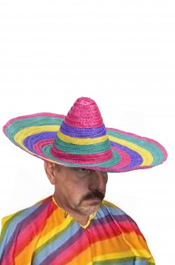 Sombrero messicano arcobaleno