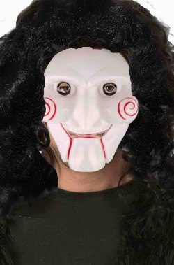 Maschera di Saw burattino Billy economica