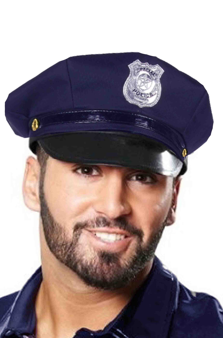 Cappello da poliziotto blu americano