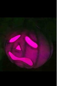 Decorazione halloween zucca con luci che cambiano colore