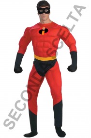 Costume di Mr Incredible adulto scontato