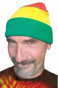 Cappello tricolore giallo rosso verde