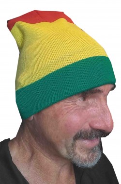 Cappellino invernale giallo rosso verde