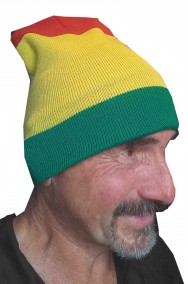 Cappellino invernale giallo rosso verde