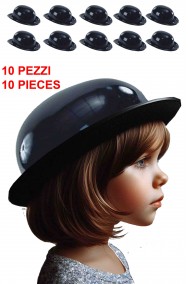 10 cappelli a bombetta pacchetto risparmio economici