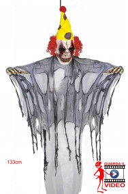 Decorazione Halloween IT Pennywise morto da appendere