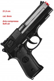 Pistola ad aria compressa imitazione Beretta cal 9 parabellum