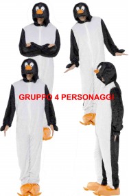 Gruppo i quattro pinguini di Madagascar