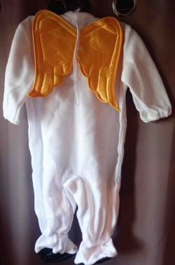 costume di carnevale angelo bebe'