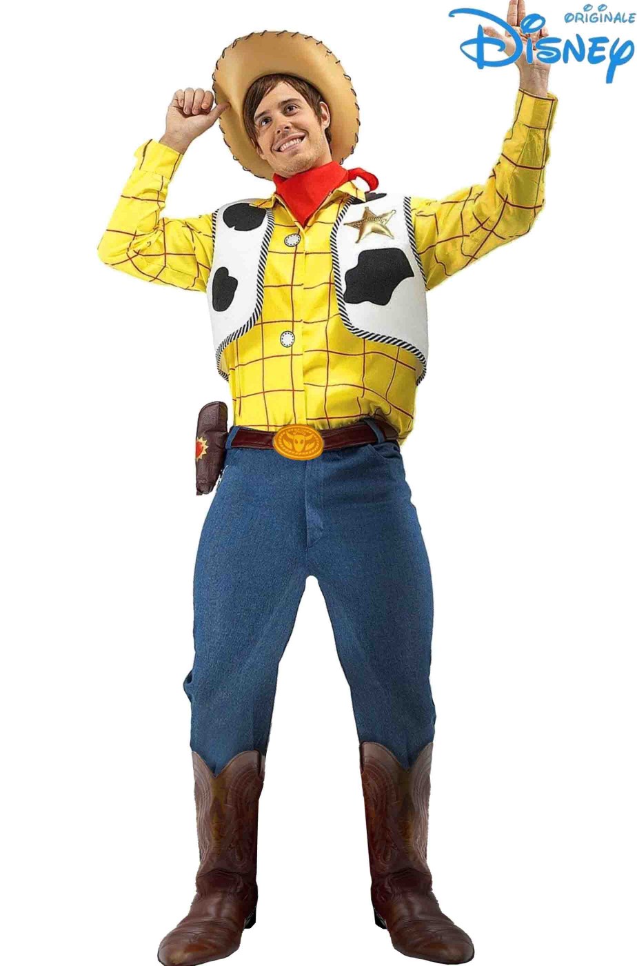 Costume di Woody di Toy Story adulto Disney