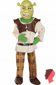 costume bambino shrek  de luxe