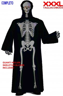 Costume Halloween uomo XXL la morte