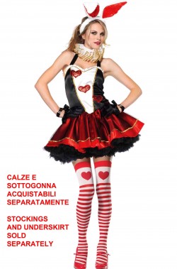 Costume Bianconiglio Alice nel Paese delle Meraviglie