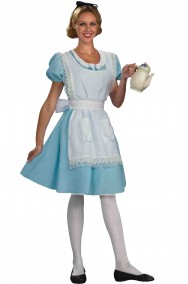 Costume di Alice in Wonderland tessuto robusto