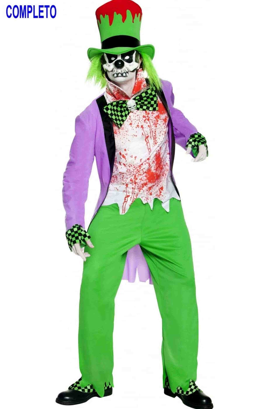 Costume Halloween Cappellaio Matto Horror Costume Halloween Cappellaio Matto Horror