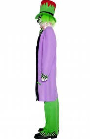 Vestito Halloween uomo Cappellaio Matto zombie