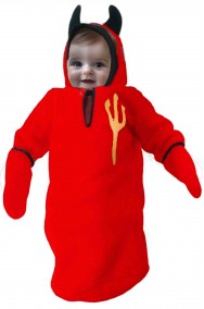 Costume Halloween neonato diavoletto