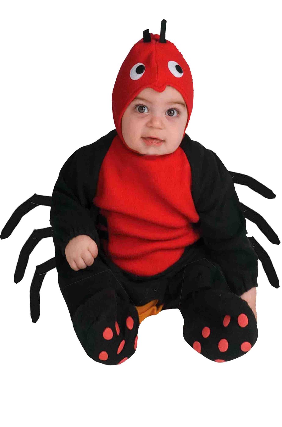 Costume Halloween neonato ragnetto con i piedi Costume Halloween neonato ragnetto con i piedi