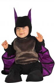 Costume Halloween neonato Bambino Pipistrello morbidone