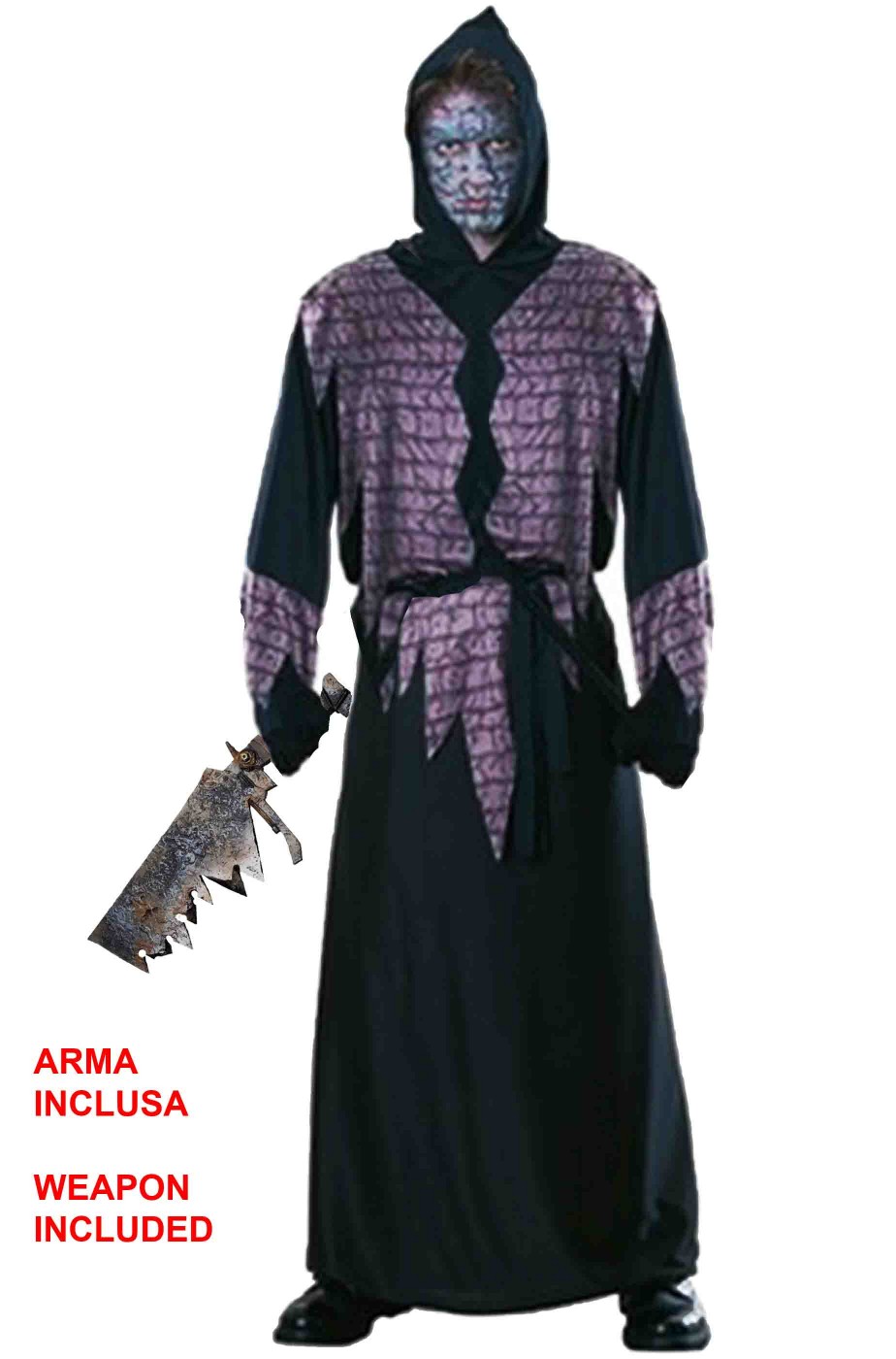 Costume Halloween Uomo pietrificato scannatore Costume Halloween Uomo pietrificato scannatore