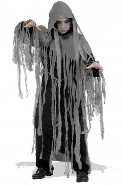Costume Halloween bambino fantasma zombie
