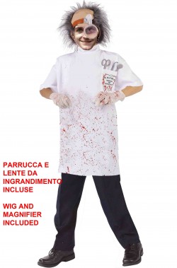 Costume Halloween dentista sanguinario