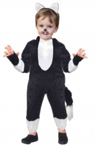 Costume di Carnevale bambino piccolo da gattino