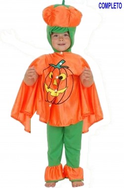 Costume Halloween bambino piccolo Zucca Jack