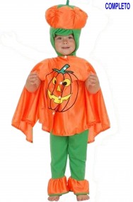 Costume Halloween bambino piccolo Zucca Jack