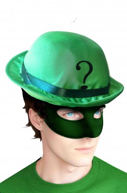 Cappello de L'Enigmista con punto interrogativo