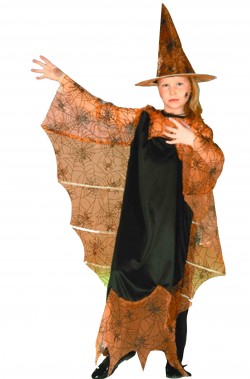 Costume Halloween Bambina strega 8 10 anni