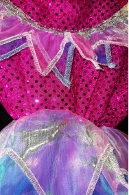 Costume di Halloween da bambina piccola strega ballerina