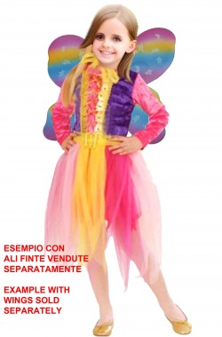 Costume di carnevale da farfalla bambina