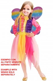 Costume di carnevale da farfalla bambina