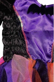 Vestito di Halloween Bambina piccola pipistrella strega