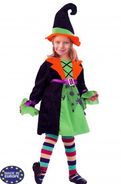 Costume Halloween Bambina Strega bello non cinese