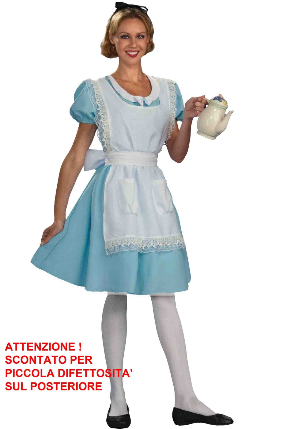 Costume di Alice in Wonderland scontato Costume di Alice in Wonderland scontato