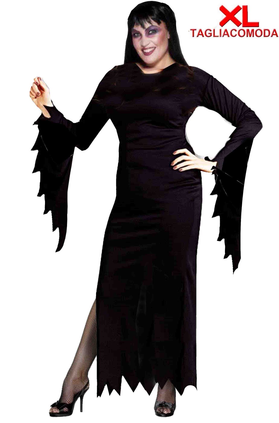 Costume Halloween donna taglia grande