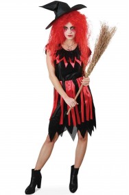 Costume Halloween donna diavola o strega