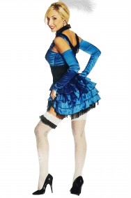 Vestito da donna Ballerina del Can Can Burlesque Saloon Girl