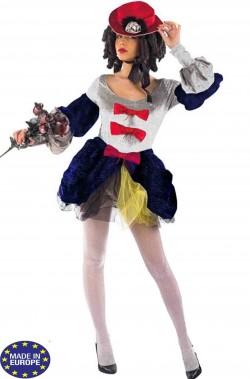 Costume donna dama barocca sexy