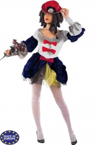 Costume donna dama barocca sexy