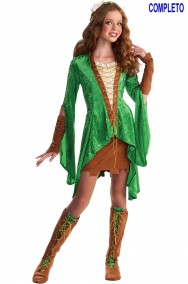 Costume medievale Lady Maid Marion