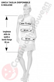 Misure costume da indiana adulta taglia S rosa pallido sexy taglia