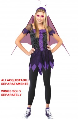 Costume di Halloween da fata dark