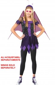 Costume di Halloween da fata dark