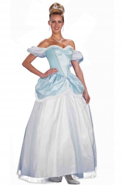 Costume da Principessa Azzurra Cenerentola