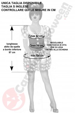 Misure costume di Topolina