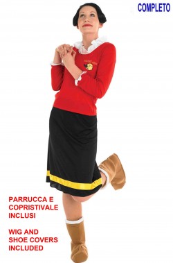 Costume di Olivia di Braccio di Ferro